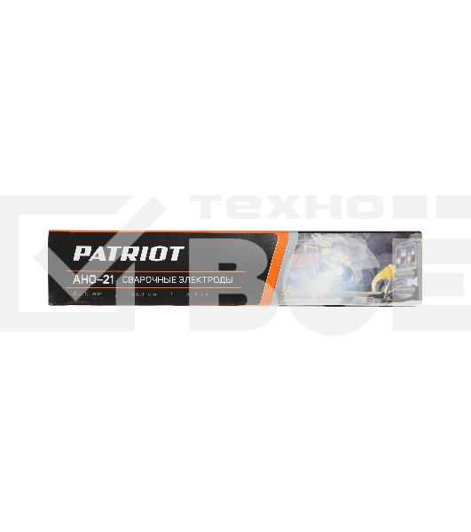 Электроды сварочные PATRIOT, марка АНО-21, диам. 3,0мм, длина 350мм, уп. 5кг