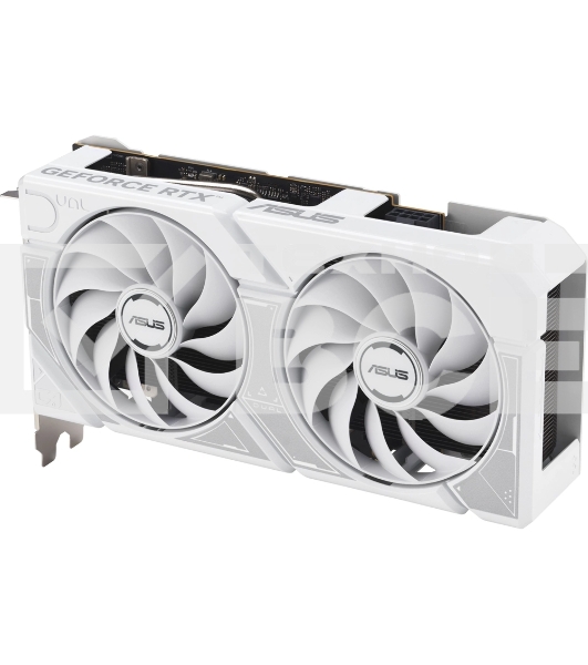 Видеокарта Asus GeForce RTX 5060 DUAL OC White, Nvidia RTX 5060, 8GB GDDR7, 128 bit, PCI-E 5.0, DPx3, HDMIx1, 2535 MHz