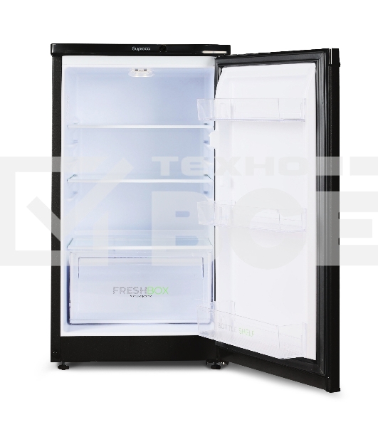 Холодильник Бирюса B409 черный однокамерный 115л