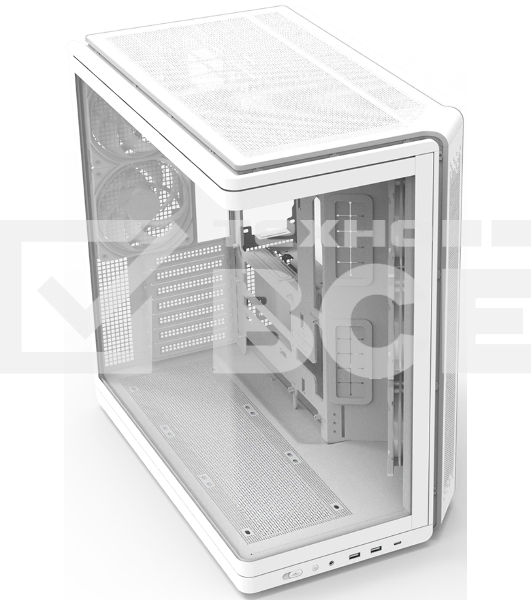 Компьютерный корпус ZALMAN MidTower P60 белый (ATX, без БП, 5x120мм ARGb fans, 1xUSB Type C, 2xUSB 3.0) (Zalman P60 белый)