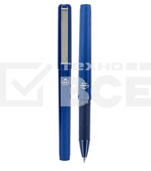 Ручка гелевая Deli Upal EG61-BL синий, d=1мм, синие чернила
