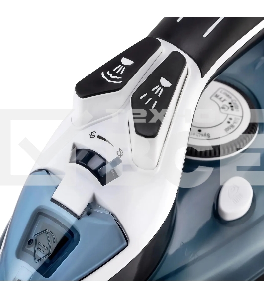 Утюг Vitek VT-8304 2400Вт черный/белый/синий