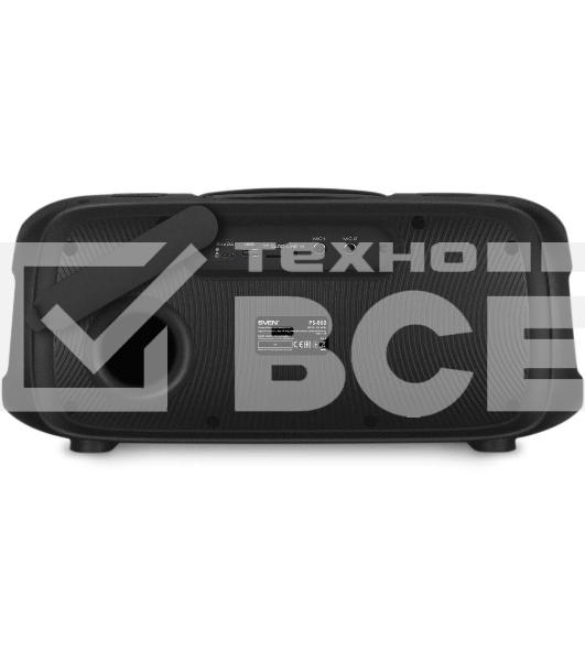 Портативная колонка Sven PS-860 черный 100W 1.0 BT/3.5Jack 5400mAh (SV-022518)