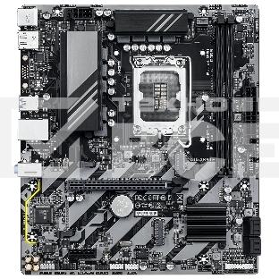 Материнская плата Gigabyte B860M E Soc-1851 Intel B860 2xDDR5 mATX AC`97 8ch(7.1) GbLAN RAID+HDMI+DP