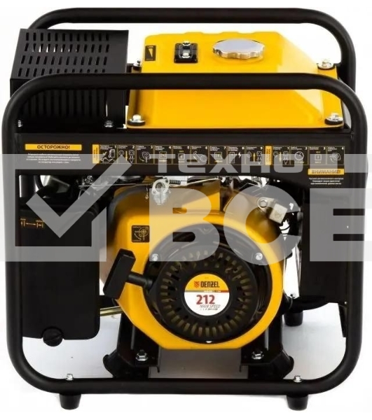 Электрогенератор бензиновый инверторный Denzel GT-3500iF, 3.5 кВт, 97 дБ, 27 кг