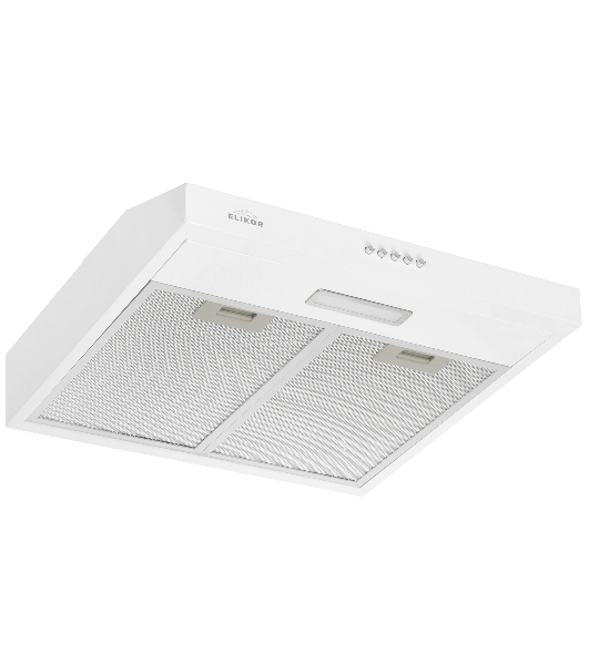 Вытяжка подвесная Elikor ECO WH 50 белая, 49.5 см, 400 куб. м/ч, 55 дБ