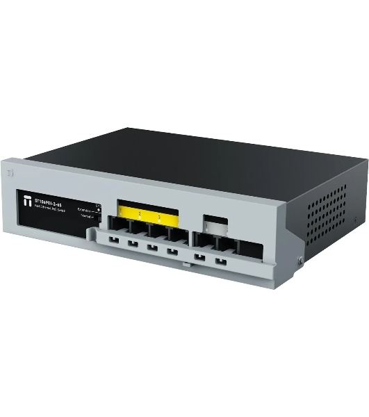 Коммутатор Netis ST106PDI-2-65 6x100Мбит/с 4PoE 65W неуправляемый