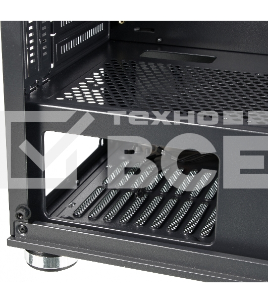 Компьютерный корпус AeroCool / Formula V-LINE 7713 черный без БП ATX 3x120mm 2xUSB2.0 1xUSB3.0 audio bott PSU