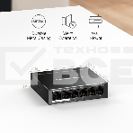 Настольный коммутатор Mercusys MS106LP с 6 портами 10/100 Мбит/с (4 порта PoE+), фото11