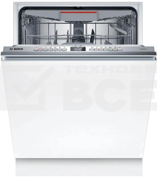 Встраиваемая посудомоечная машина Bosch SMV6YCX02E полноразмерная/серебристый