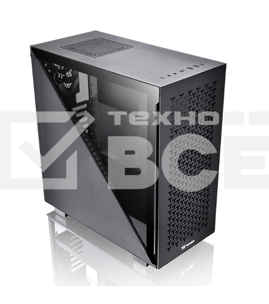 Компьютерный корпус Thermaltake Divider 300 TG Air CA-1S2-00M1WN-02 Black/Win/SPCC/Tempered Glass*1/Mesh Front Panel/120mm Standard Fan*2 (528603)