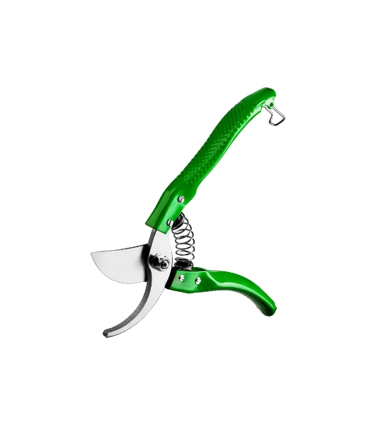 Секатор PC-25 со стальными эргономичными рукоятками, плоскостной, 200 мм, РОСТОК