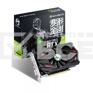 Видеокарта MAXSUN MS-RTX3050 Terminator 6G S0RTX3050, HDMI, DP, DVI , 6G, D6