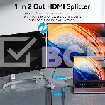 Переключатель - разветвитель Vention HDMI v2.1 двунаправленный 2x1/1x2, фото6