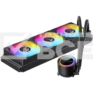 Система водяного охлаждения Jonsbo TG-360 ARGB BLACK черный 120мм алюминий+медь 1800rpm 35.4db 4-pin 300W