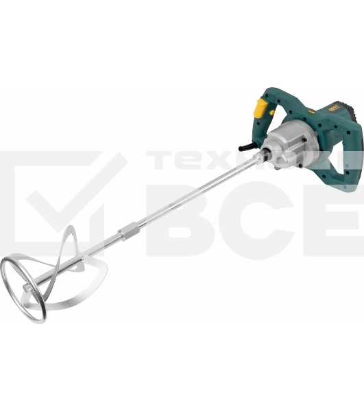 Миксер Fit 1000 Вт, 0-1100 об/мин, 30 Нм, 90 л, металл.корпус, БС щеток, рез.накл., коробка
