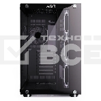 Компьютерный корпус ABR Sea View Black (1*USB Type-C, 2*USB 2.0, HD Audio, 4xRGB Fan, ATX, Micro-ATX), фото7