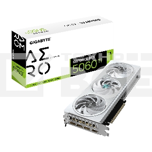 Видеокарта Gigabyte PCI-E 5.0 GV-N506TAERO OC-8GD 1.0 NVIDIA GeForce RTX 5060TI 8Gb 128bit GDDR7 2647/28000 Без Видеовыходов HDMIx1 DPx3 HDCP Ret