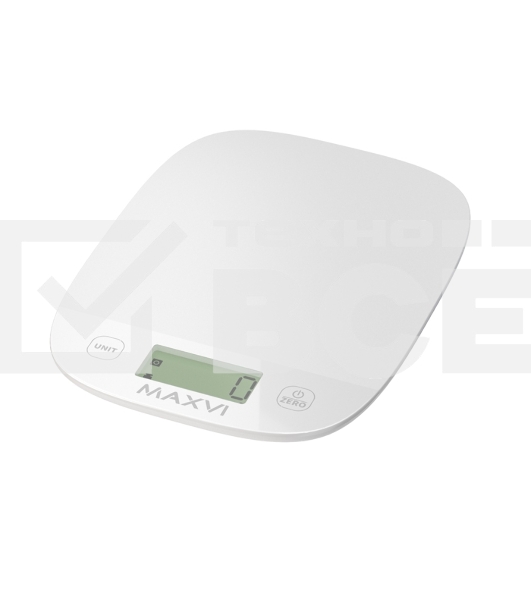 Весы кухонные Maxvi KS101P белый