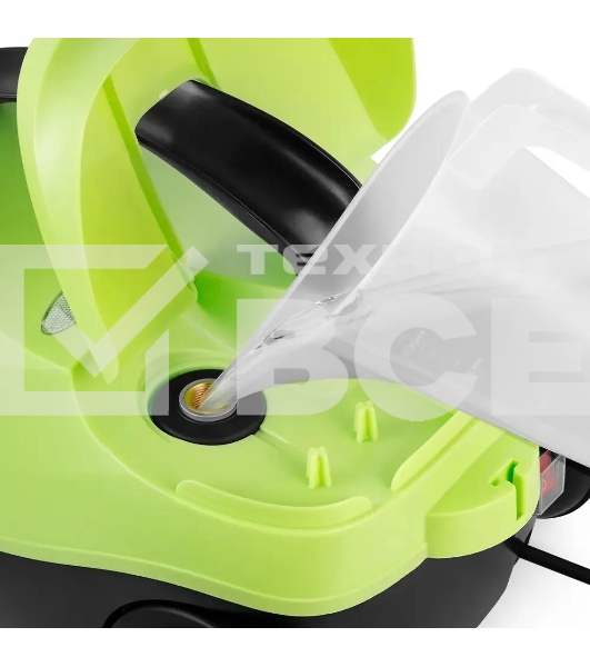 Пароочиститель напольный Kitfort КТ-9186 2000Вт салатовый/черный