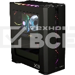 Компьютерный корпус ZALMAN X3, ATX, BLACK, WINDOW, 2x3.5