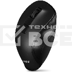 Мышь беспроводная SVEN RX-525SW черная (бесшумн. кл., 5+1кл. 600-1400DPI, Soft-touch, блист.), фото3