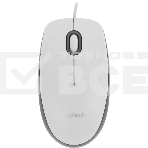 Мышь проводная Logitech M100 белый, 1000 dpi, USB, кнопки - 3, фото 1