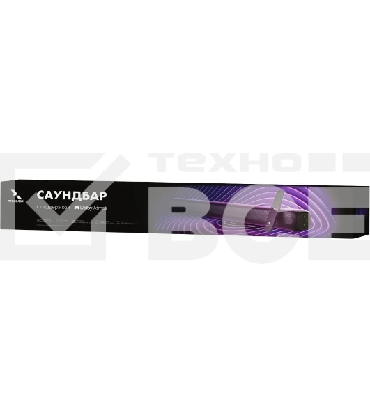 Саундбар Триколор TR-SB-02 2.1 100Вт+40Вт черный