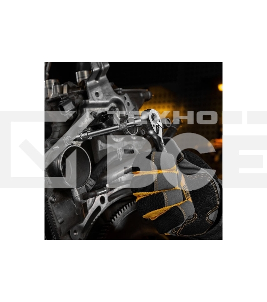 Набор инструментов Denzel 1/2', 1/4', CrV, S2, пластиковый кейс, 194 предмета