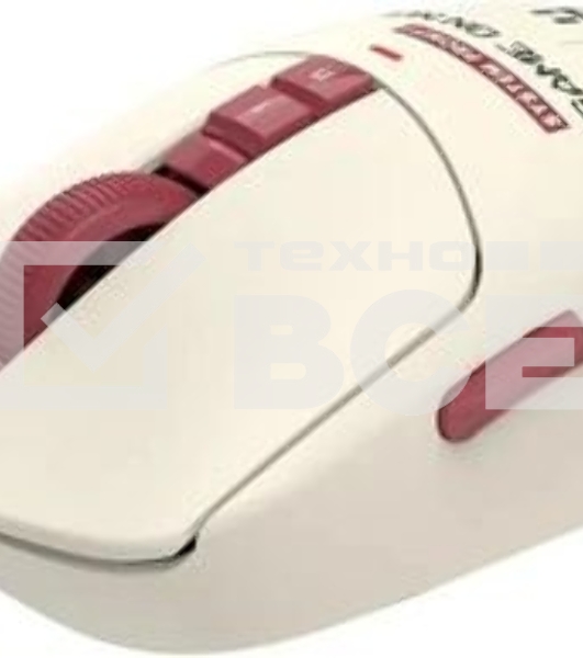 Мышь беспроводная/проводная A4Tech Bloody R72 Ultra Duo белый/красный/рисунок, 20000 dpi, USB Type-A/Type-C, радиоканал, кнопки-7