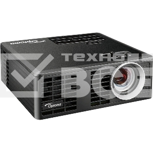 Проектор Optoma ML750e (DLP, LED, WXGA 1280x800, 700Lm, 15000:1, HDMI, USB, MHL, MicroSD, 1x1W speaker, 3D Ready, led 20000hrs, черный, 0.38kg)