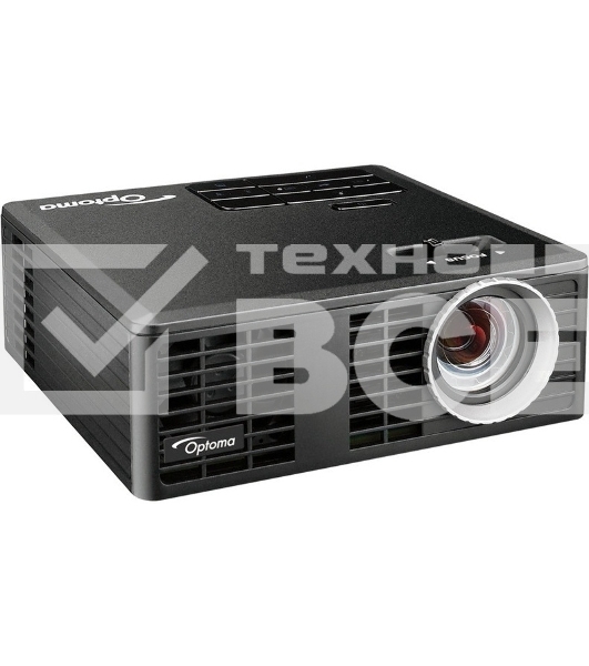 Проектор Optoma ML750e (DLP, LED, WXGA 1280x800, 700Lm, 15000:1, HDMI, USB, MHL, MicroSD, 1x1W speaker, 3D Ready, led 20000hrs, черный, 0.38kg)