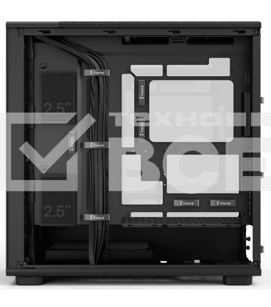 Корпус Fractal Design Epoch XL Black TG RGB Light Tint, Full-Tower, чёрный, 3 x 140 мм