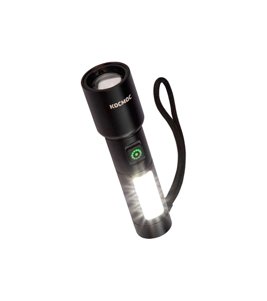 Фонарь ручной аккумуляторный КОСМОС KOC134Lit черный