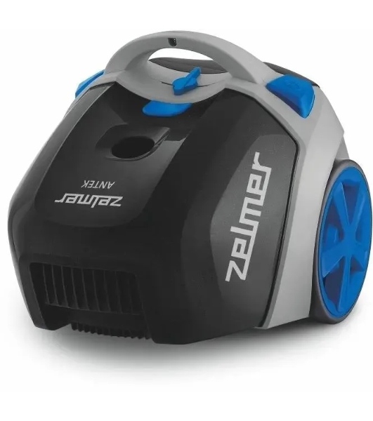 Пылесос Zelmer ZVC03506B черный/синий, 900 Вт, уборка сухая, пылесборник мешок 3.5 л