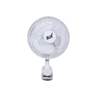Вентилятор Rix RDF-1500WB белый, настольный, 15 Вт, 2 скорости, 15 см