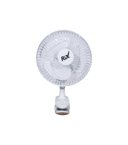 Вентилятор Rix RDF-1500WB белый, настольный, 15 Вт, 2 скорости, 15 см