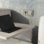 Накладка для розетки USB WERKEL (дымчатый) W1279504, фото2