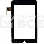 Сенсорное стекло (тачскрин) teXet TM-7047HD, черное, фото 1