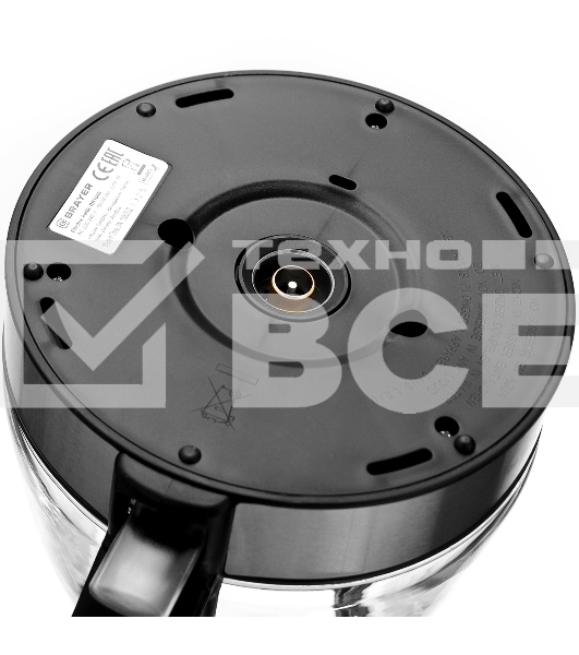 Чайник электрический BRAYER BR1048, 2200 Вт, 1,7 л