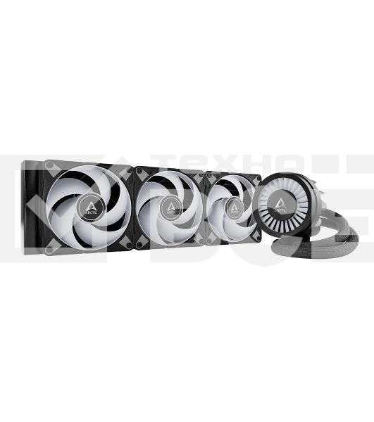 Жидкостная система охлаждения Arctic Liquid Freezer III 360 A-RGB черный, 120 мм, алюминий, 2800 об/мин, 26 дБ, 4 pin, 230 Вт