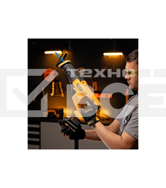 Пила сабельная аккумуляторная CRC-115, 18В Li-Ion Denzel