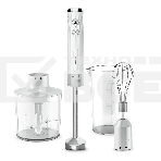 Блендер Centek CT-1349 (белый) 1000Вт, 3в1, блендер/венчик/чоппер 400мл +мерн стакан 600мл, фото 1