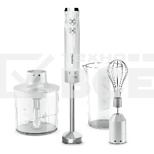 Блендер Centek CT-1349 (белый) 1000Вт, 3в1, блендер/венчик/чоппер 400мл +мерн стакан 600мл