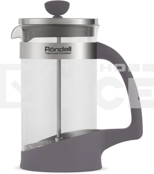 Френч-пресс Rondell Akzent RDS-937, 0.6л, стальной