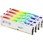 Оперативная память Kingston Fury Beast, DDR5, 64GB (4x16GB), 5200MHz, CL40, с радиаторами, RGB, белый, фото2