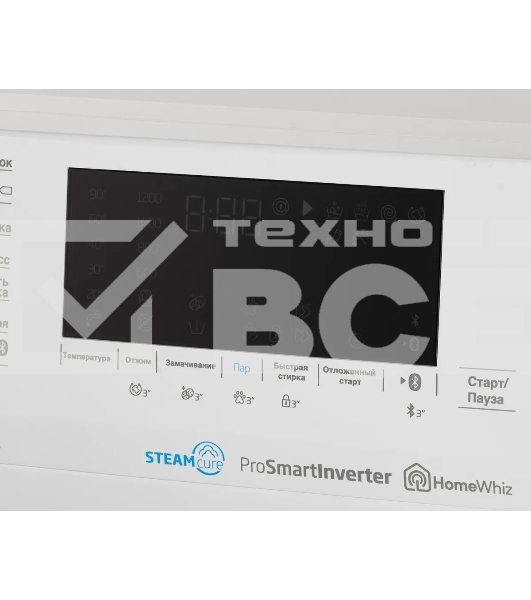 Стиральная машина Beko WSPE7H616W белый, загрузка фронтальная 7,5 кг, 1200 об/мин., класс: А
