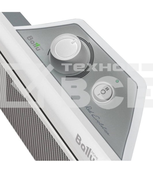 Обогреватель инфракрасный Ballu Red Evolution BIHP/R-1500 белый, 1500 Вт, 20 м2, термостат