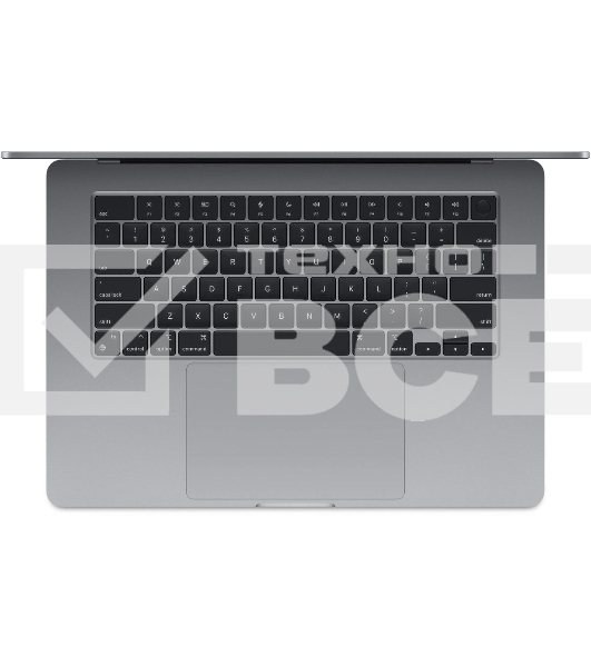 Ноутбук Apple MacBook Air A3114 серый космос M3 8 core 16Gb SSD256Gb/10 core GPU 15.3