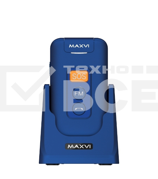Мобильный телефон Maxvi E5 up синий